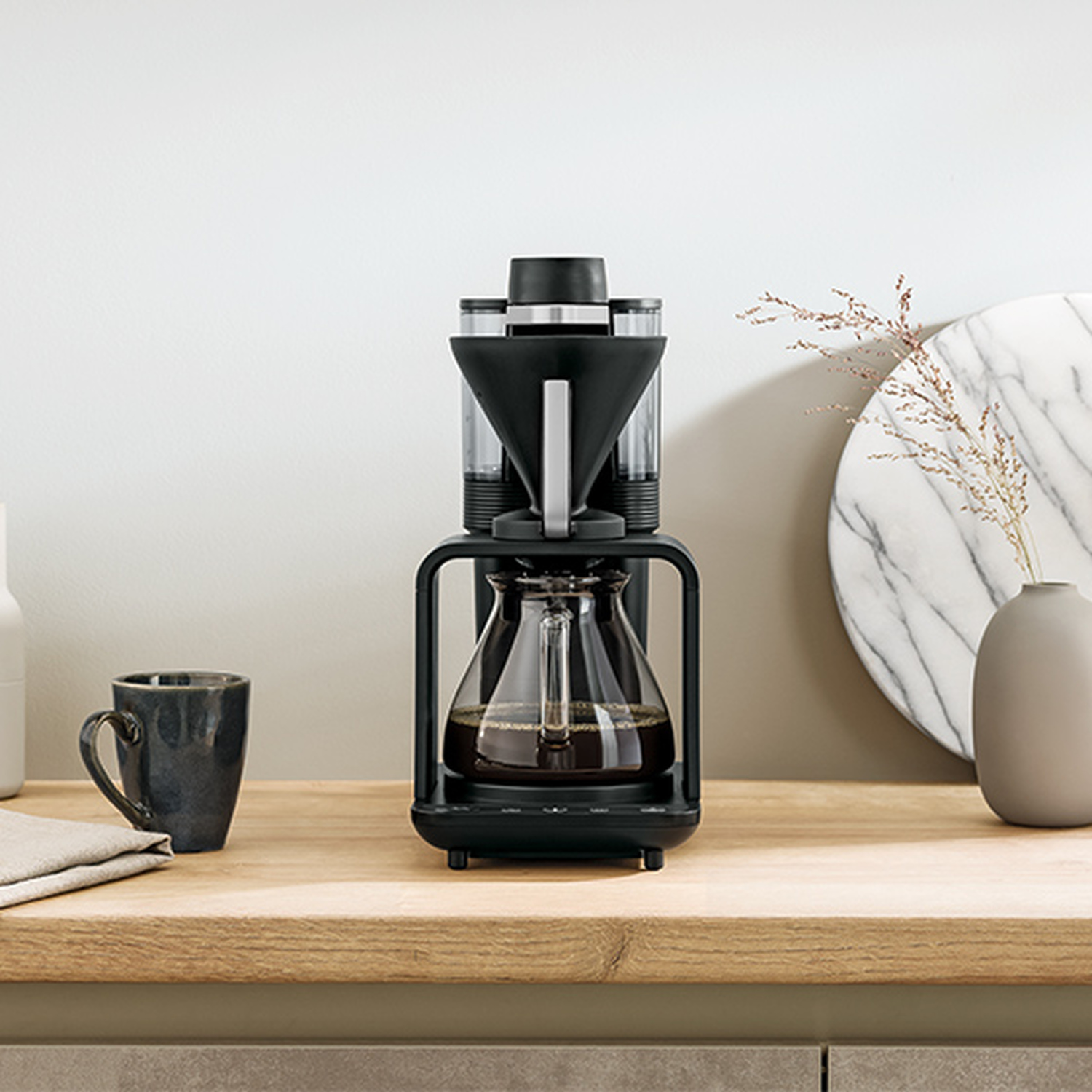 Melitta - EPOUR Black-Gold - Filter Coffee Machine