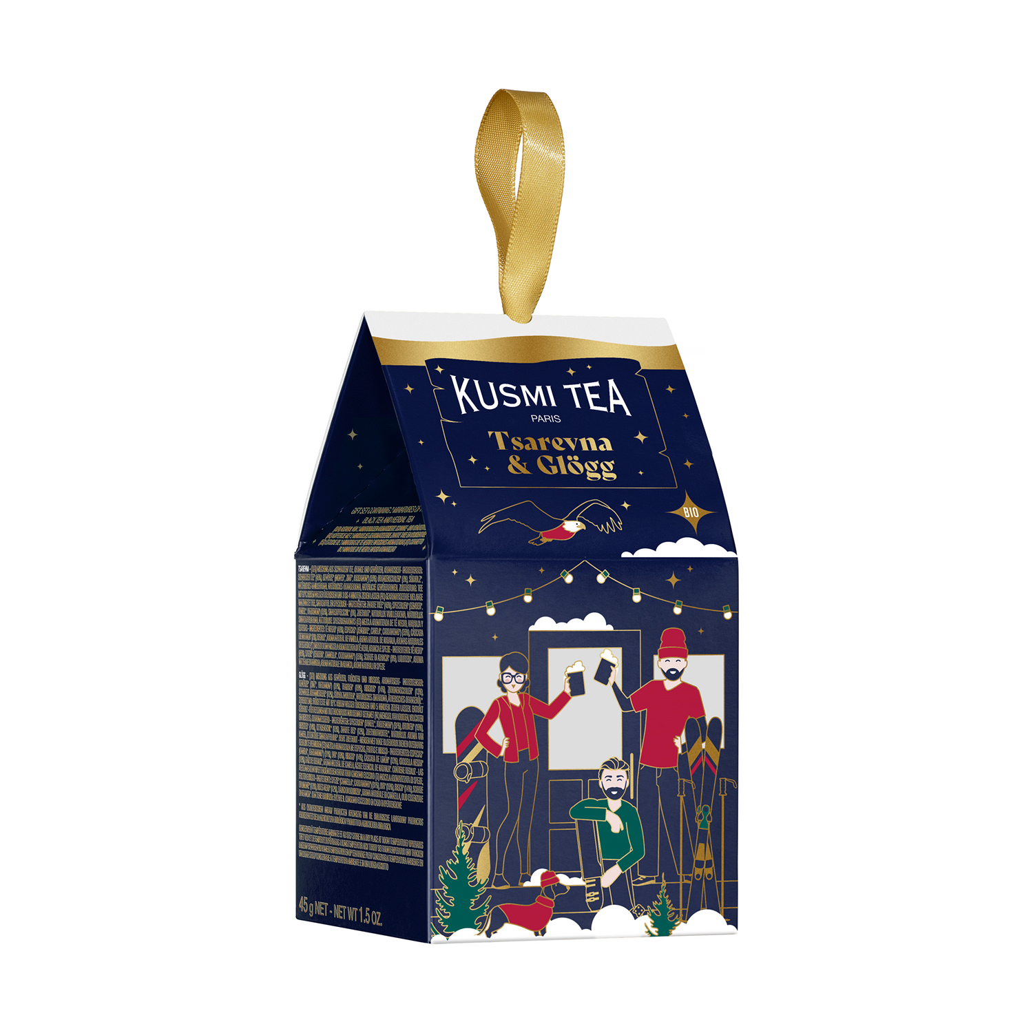 Kusmi Tea - Tsarevna and Glogg Gift Set - Loose Tea 45g