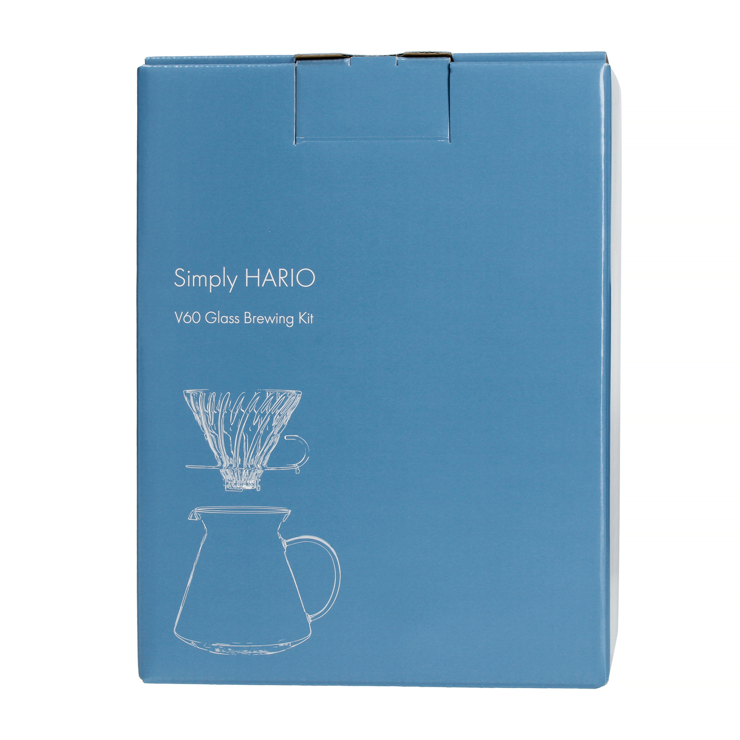 Hario - V60 Glass Brewing Kit - Zestaw szklany dripper + serwer + filtry