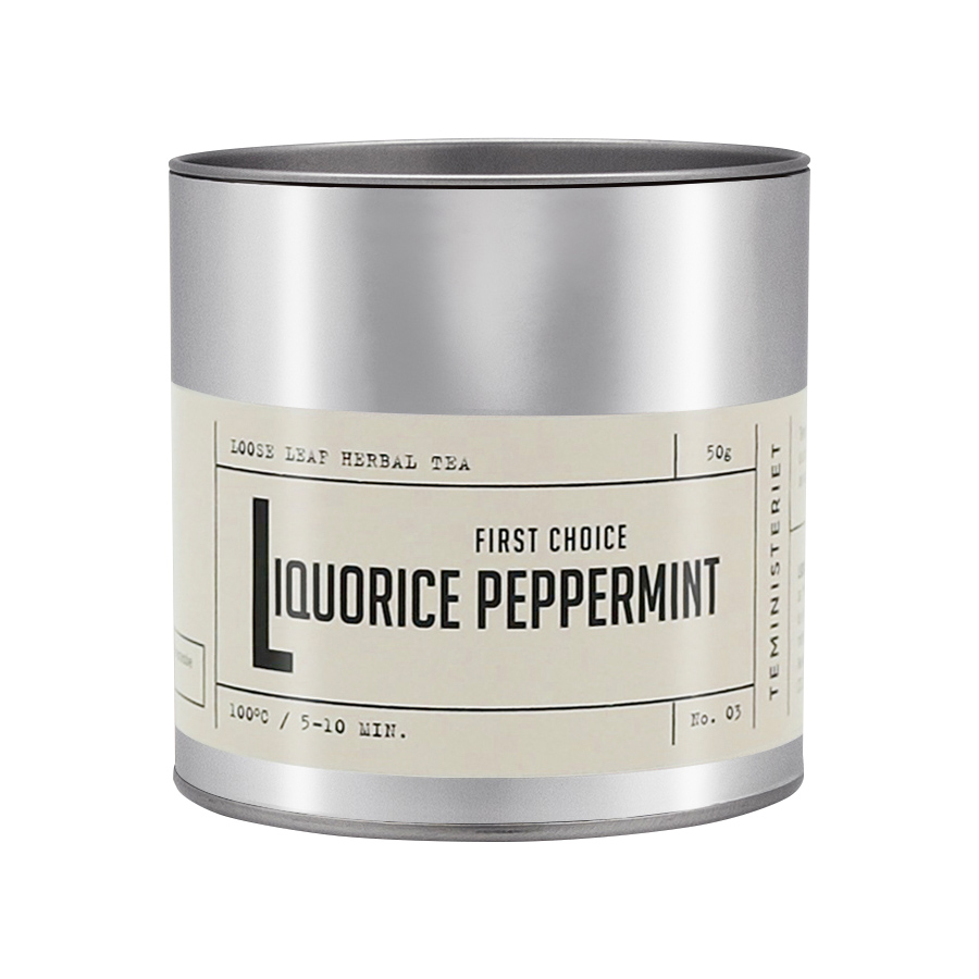 Teministeriet - First Choice Liquorice Peppermint No. 3 - Herbata sypana 50g