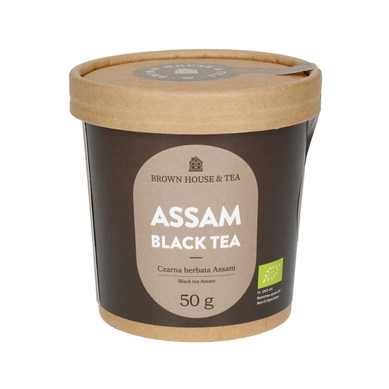 Brown House & Tea - Assam Black Tea - Herbata sypana 50g