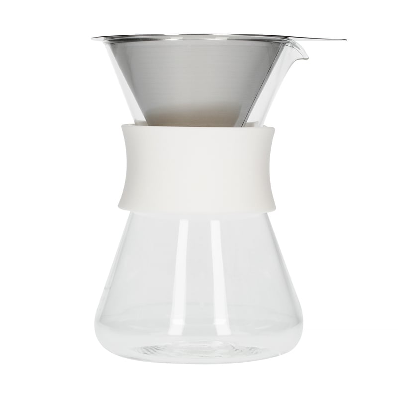 Hario - Glass Coffee Maker - Biały