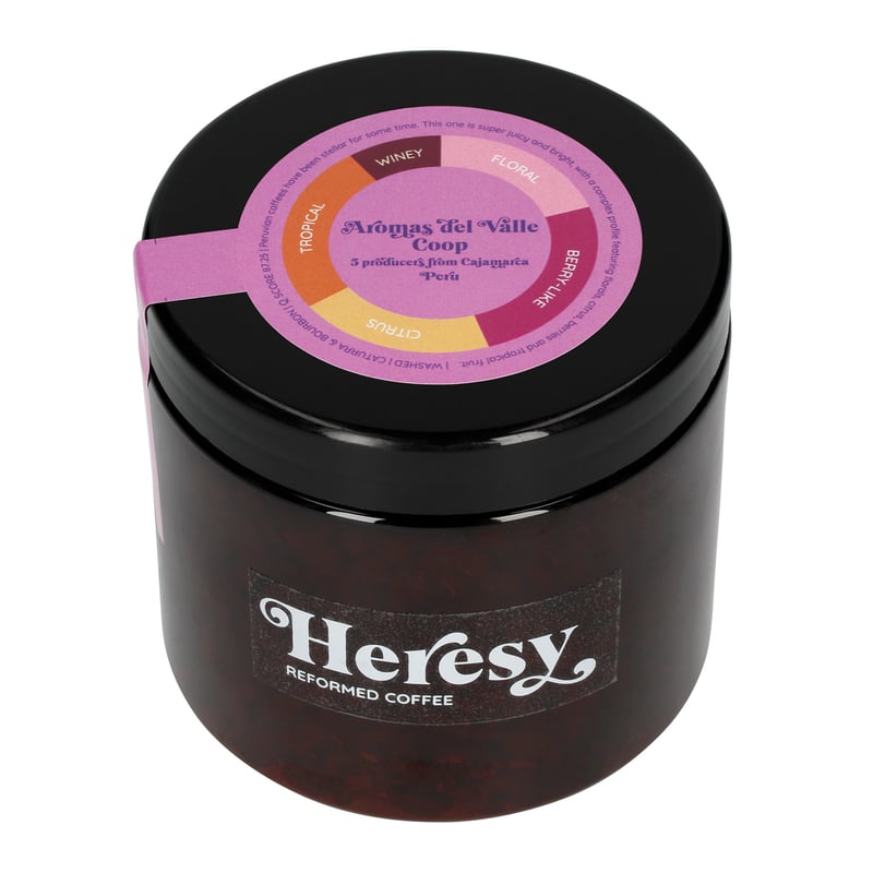 Heresy - Peru Aromas del Valle Washed Filter 252g