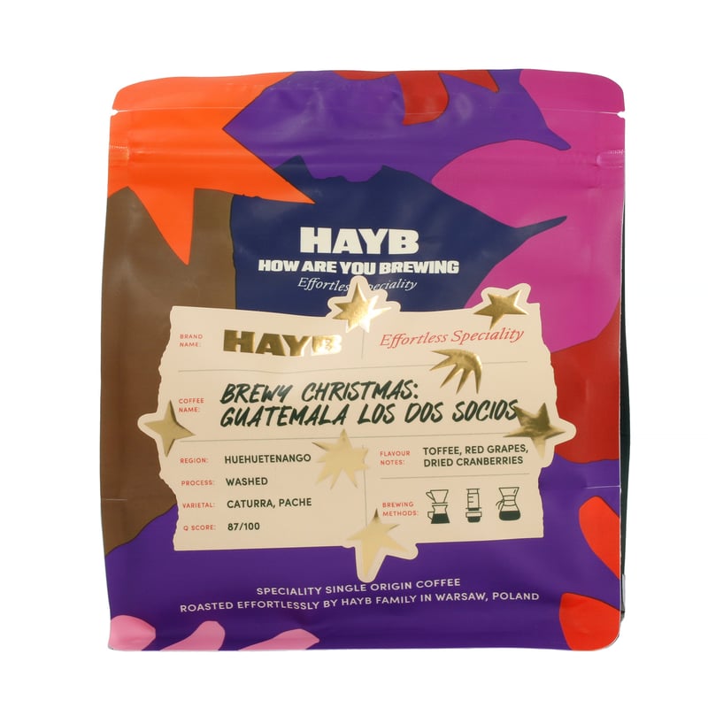 HAYB - Brewy Christmas Guatemala Los Dos Socios Washed Filter 250g
