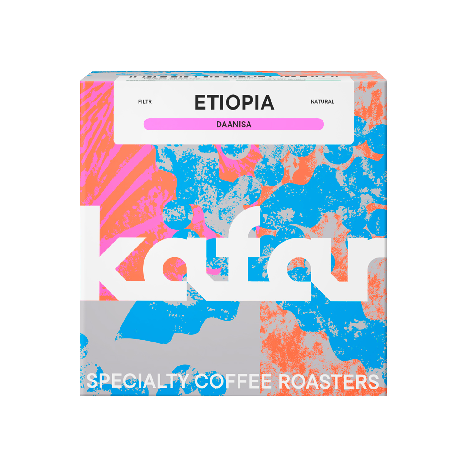 Kafar - kawa ziarnista Etiopia Daanisa Natural Filter 250 g