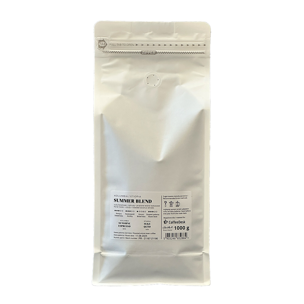 ESPRESSO OF THE MONTH: Hard Beans - Summer Blend Espresso 1 kg