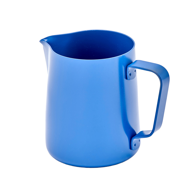 Rhino Coffee Gear Barista Milk Pitcher - pitcher blue 360 ml