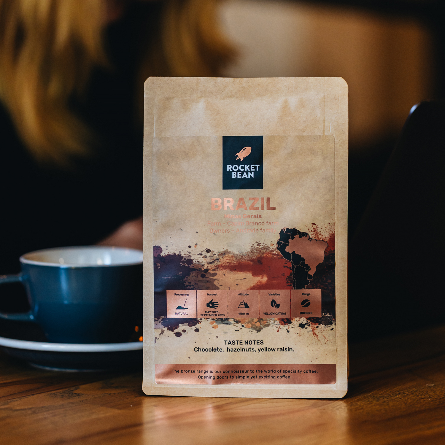 Rocket Bean - Brazil Minas Gerais Natural Filter 200 g