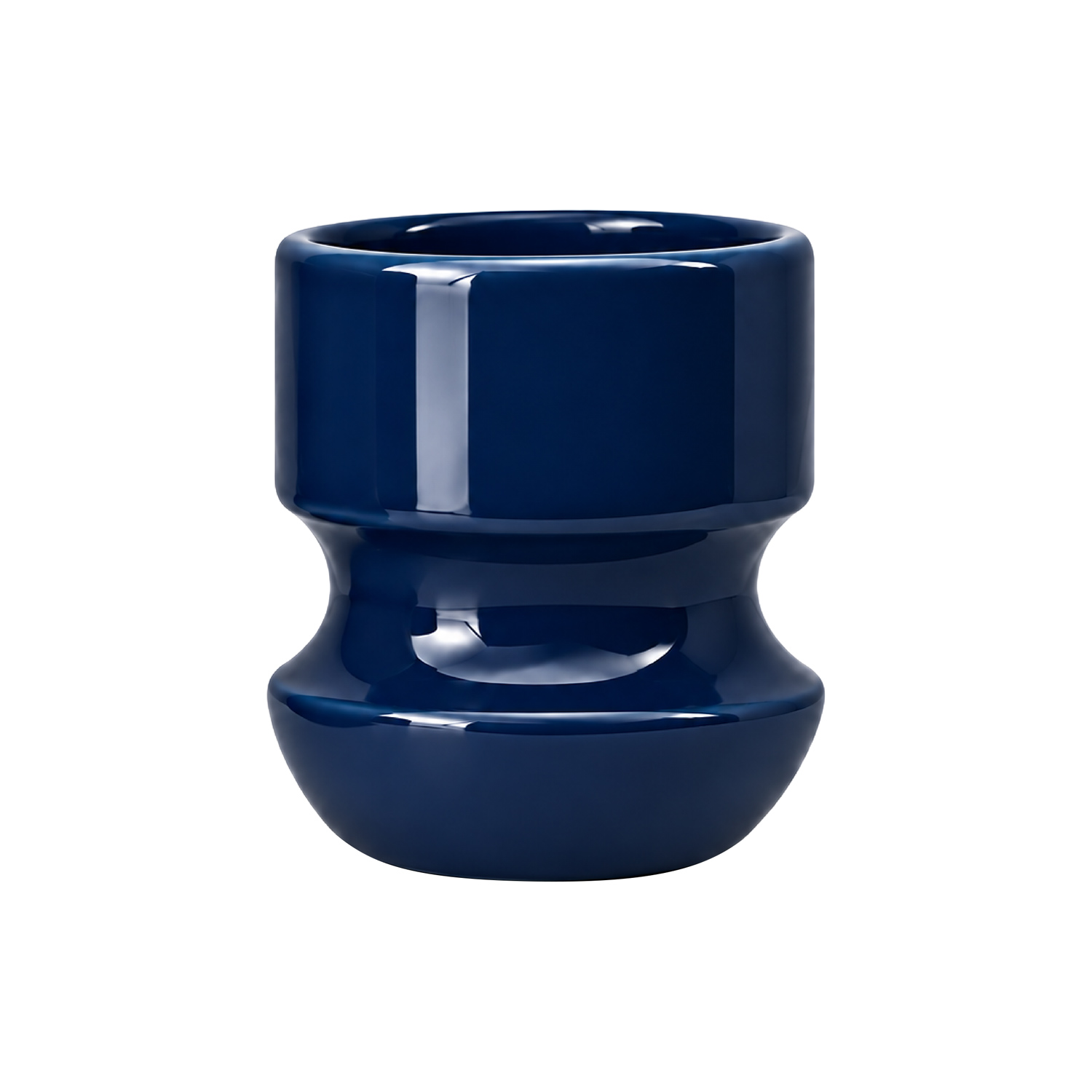 NOT.BAD - kubek ceramiczny BAD IDEA wklęsły granatowy 350 ml