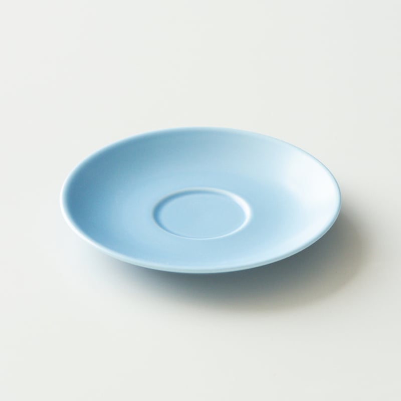 ORIGAMI - Aroma Ceramic Saucer Matt Blue