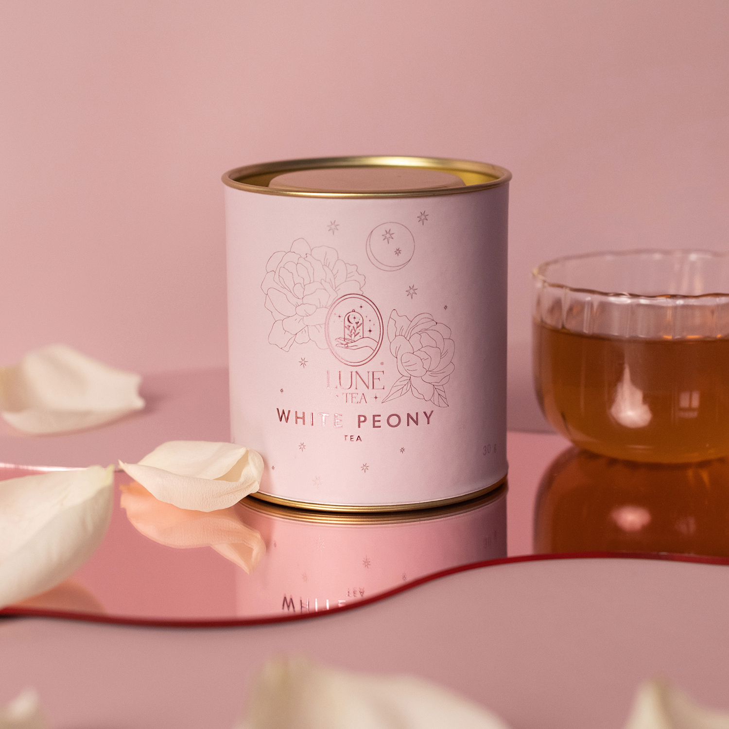 Lune Tea - White Peony - Herbata liściasta 30g