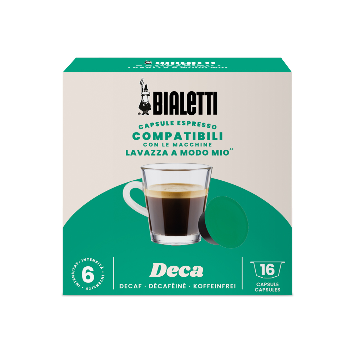 Bialetti - Lavazza a Modo Mio - Deca - 16 kapsułek