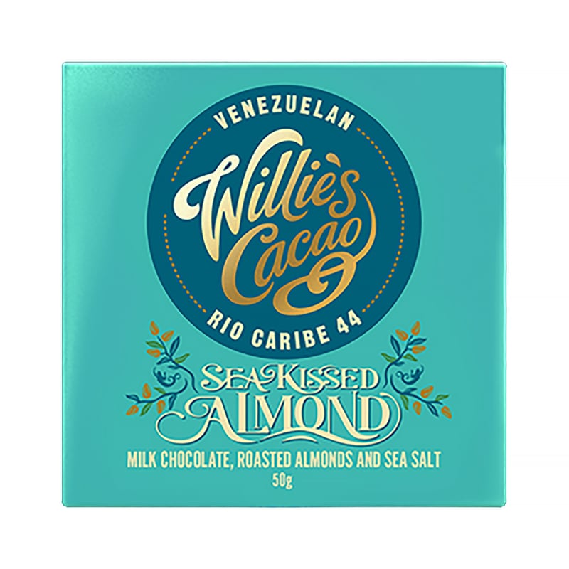 Willie's Cacao - Chocolate - Sea Kissed Almond 50g