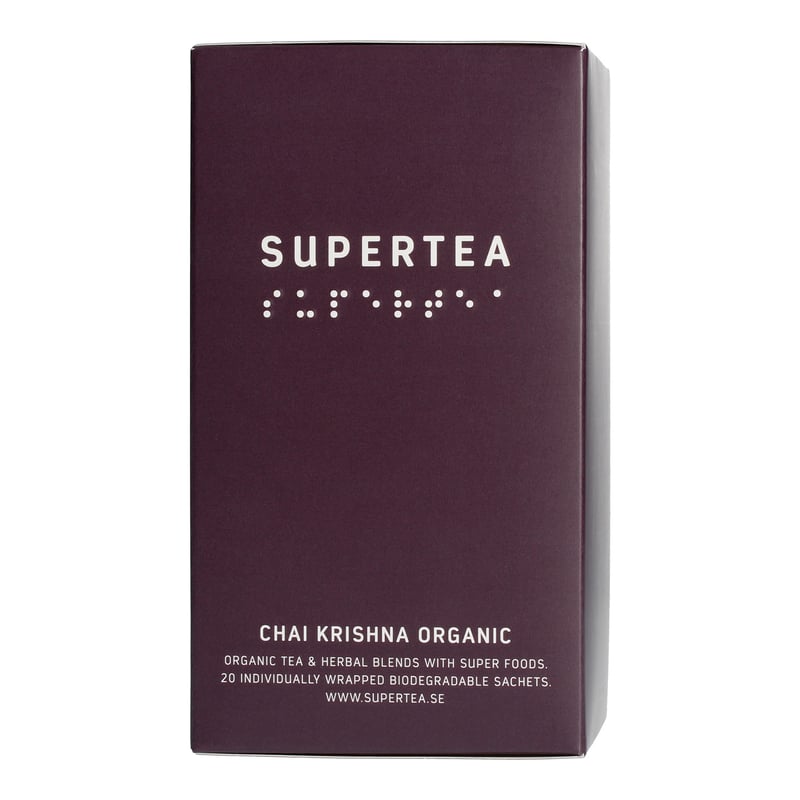 Teministeriet - Supertea Chai Krishna Organic - 20 Tea Bags