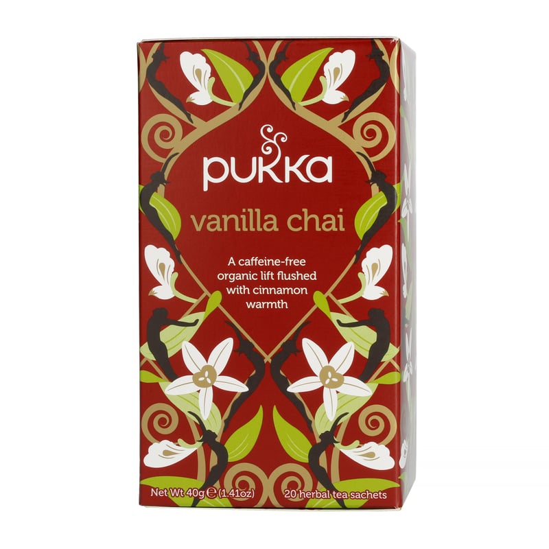 pukka Spiced Tea cacao chai delicious-exotic blend with cocoa