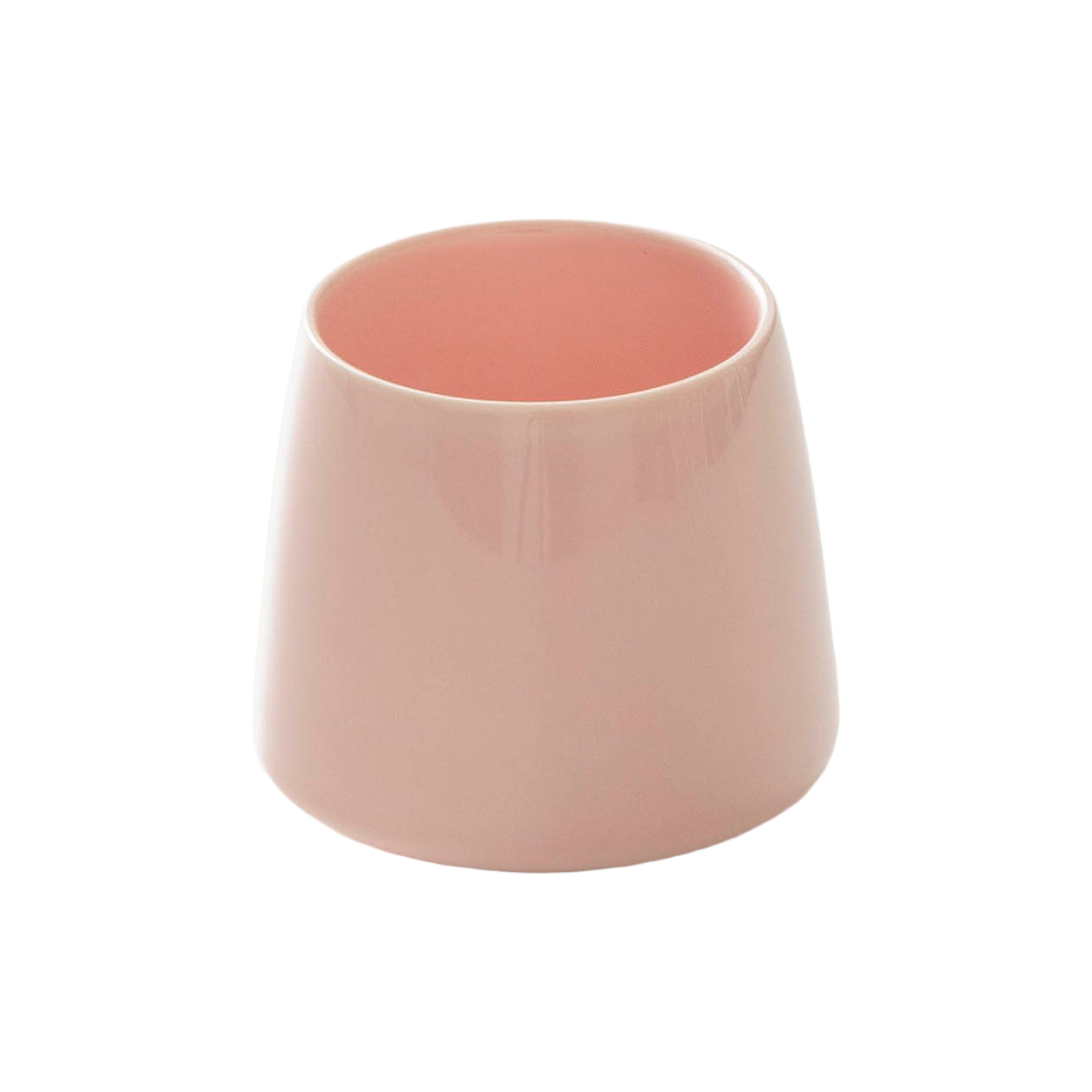 ORIGAMI - Filiżanka ceramiczna Aroma Flavor 200 ml - różowy