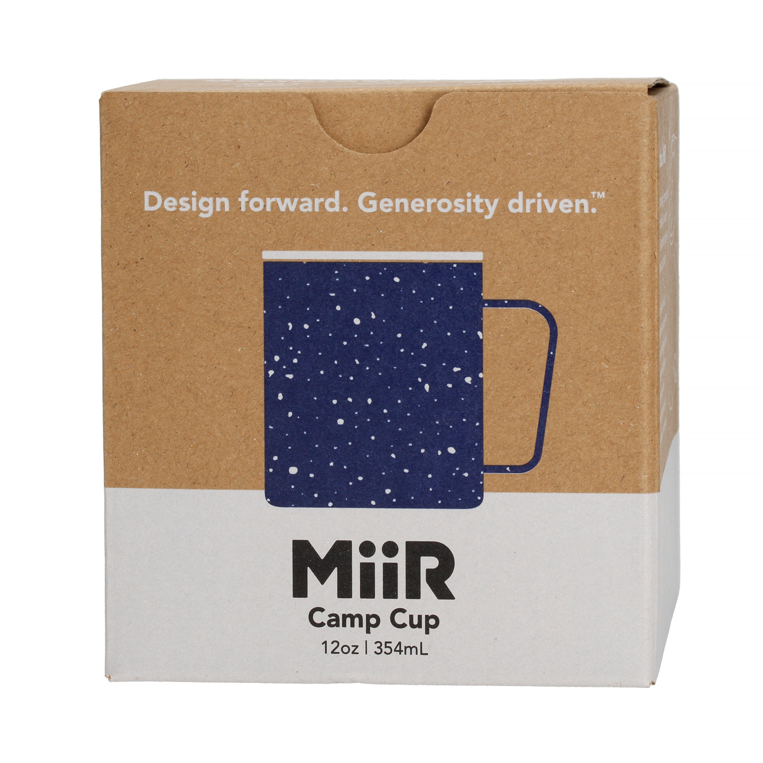 MiiR Camp Cup - kubek kempingowy niebieski nakrapiany 12oz / 0,35l