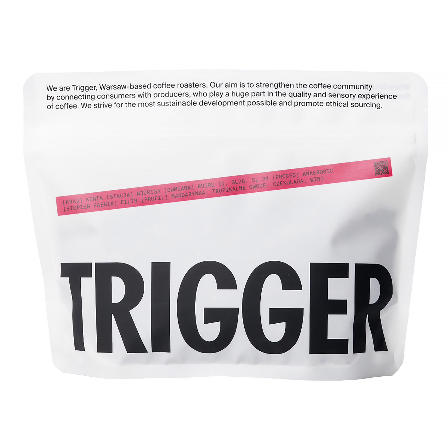 Trigger - kawa ziarnista Kenia Njuriga Anaerobic Filter 250 g