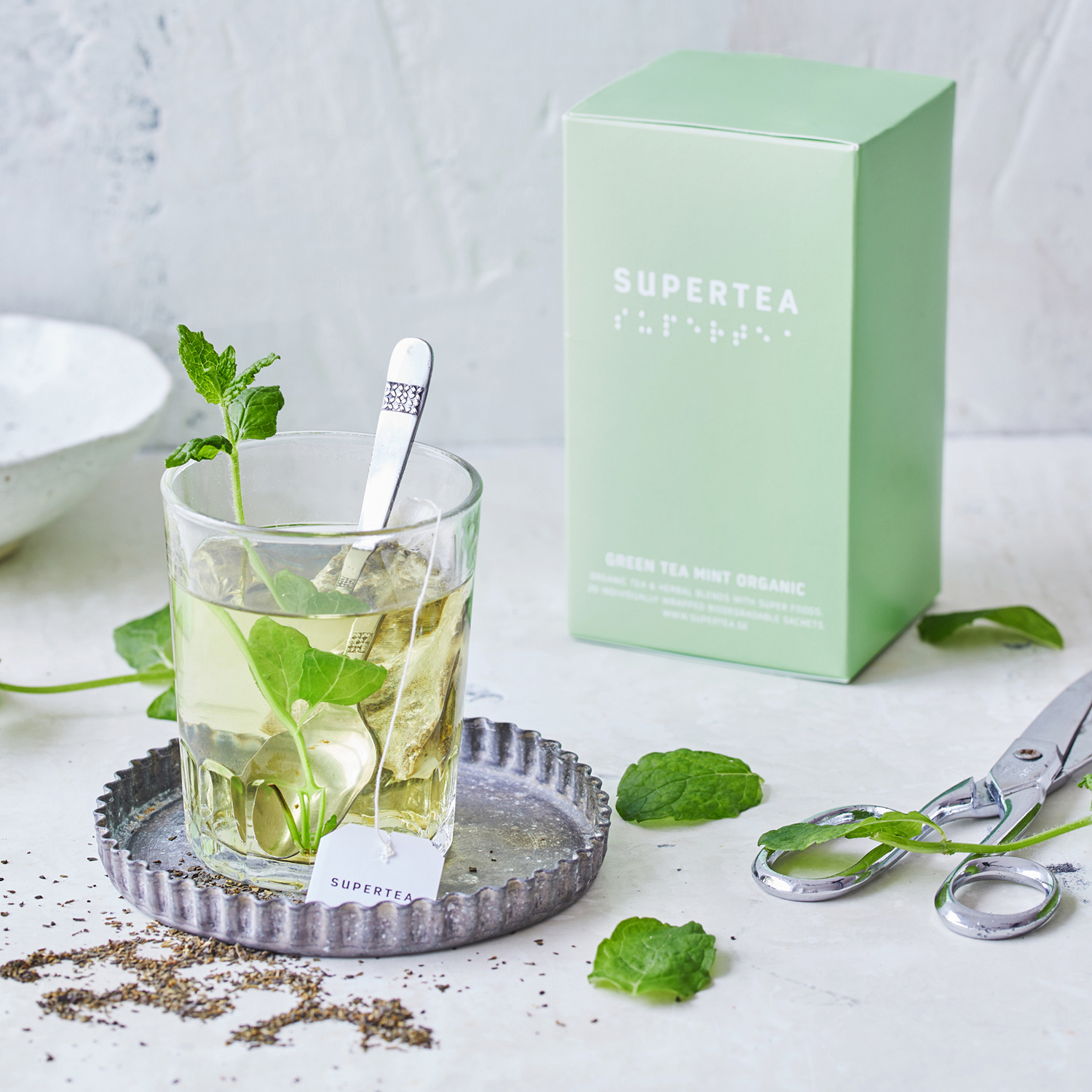 Teministeriet - Supertea Green Tea Mint Organic - 20 Tea Bags