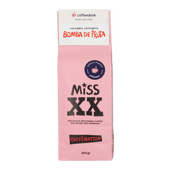 Caffenation - Colombia Antioquia Bomba de Fruta Natural Espresso 250g (outlet)