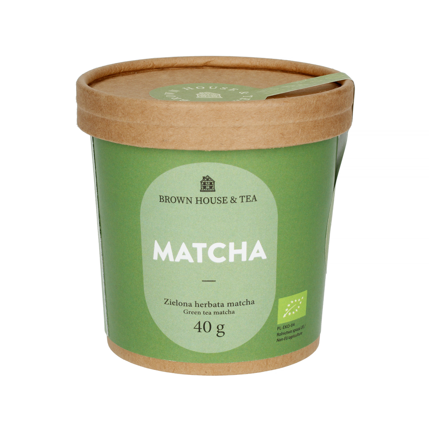 Brown House & Tea - Matcha Bio - Loose Tea 40g