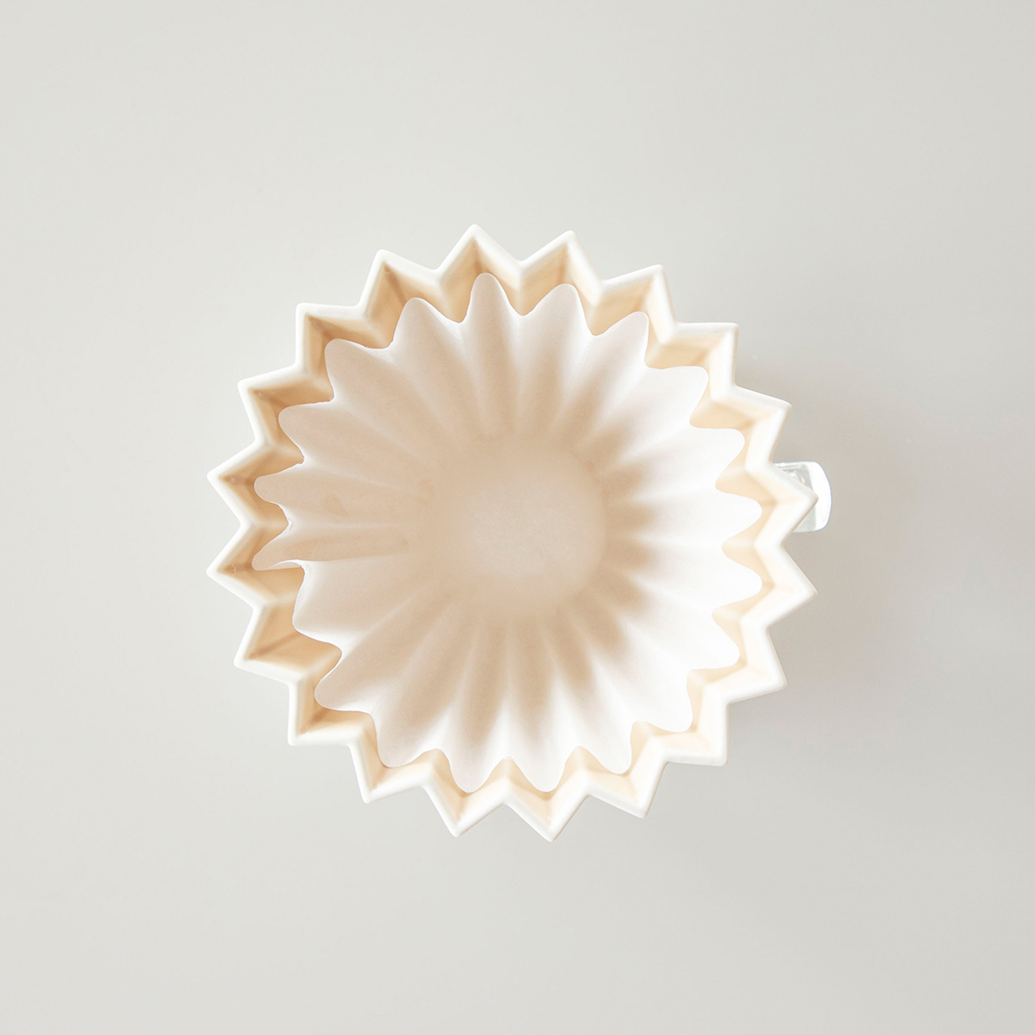 ORIGAMI - Paper Filters with a flat bottom M 50 Pieces