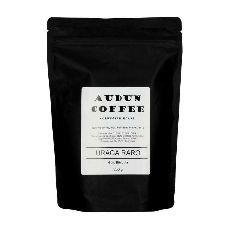 Audun Coffee - Etiopia Uraga Raro Washed Filter 250g