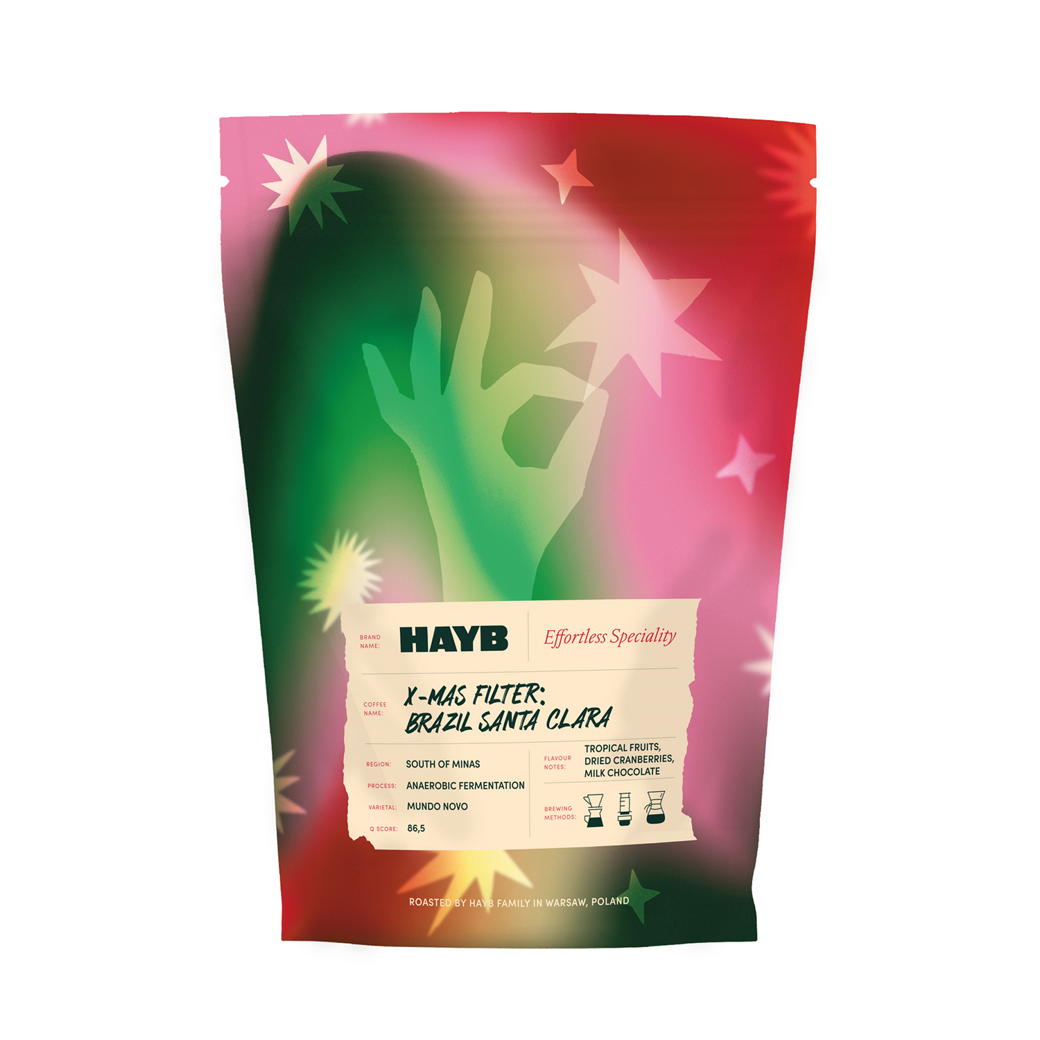 HAYB - X-mas Brazil Santa Clara Anaerobic Fermentation Filter 250 g