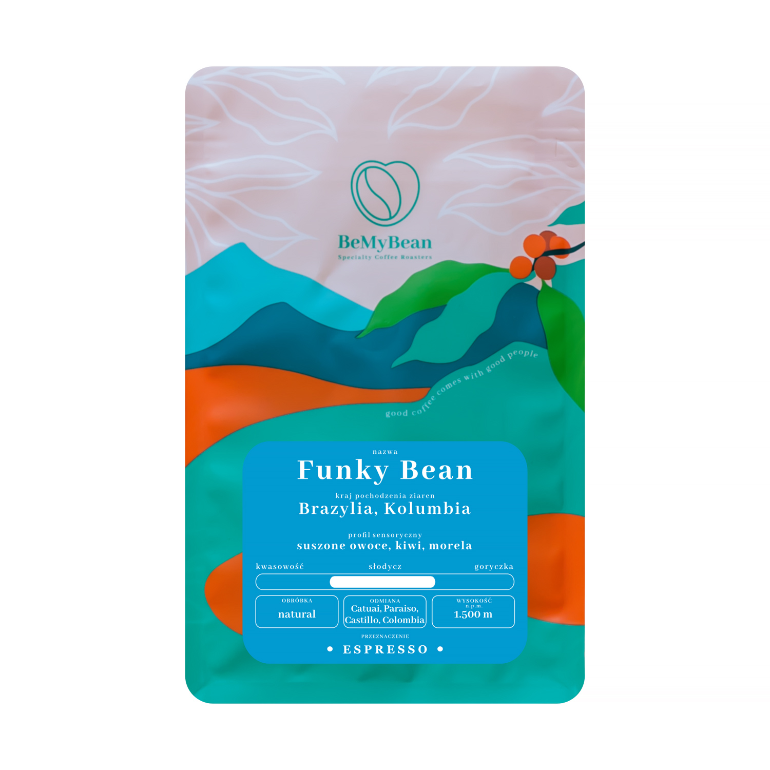 BeMyBean - Funky Bean Natural Espresso 250g