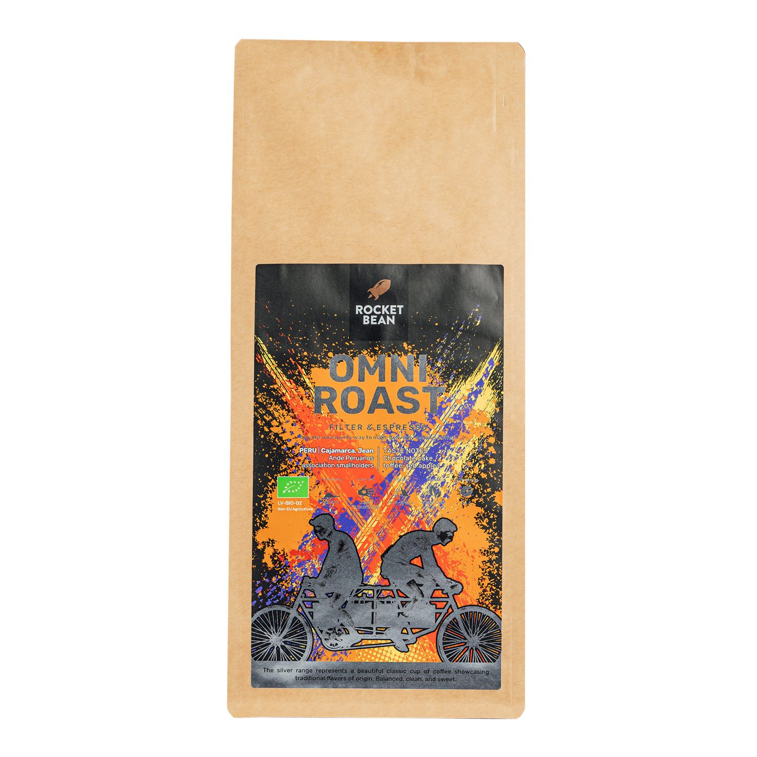 Rocket Bean - Peru Organic Washed Omniroast 1kg