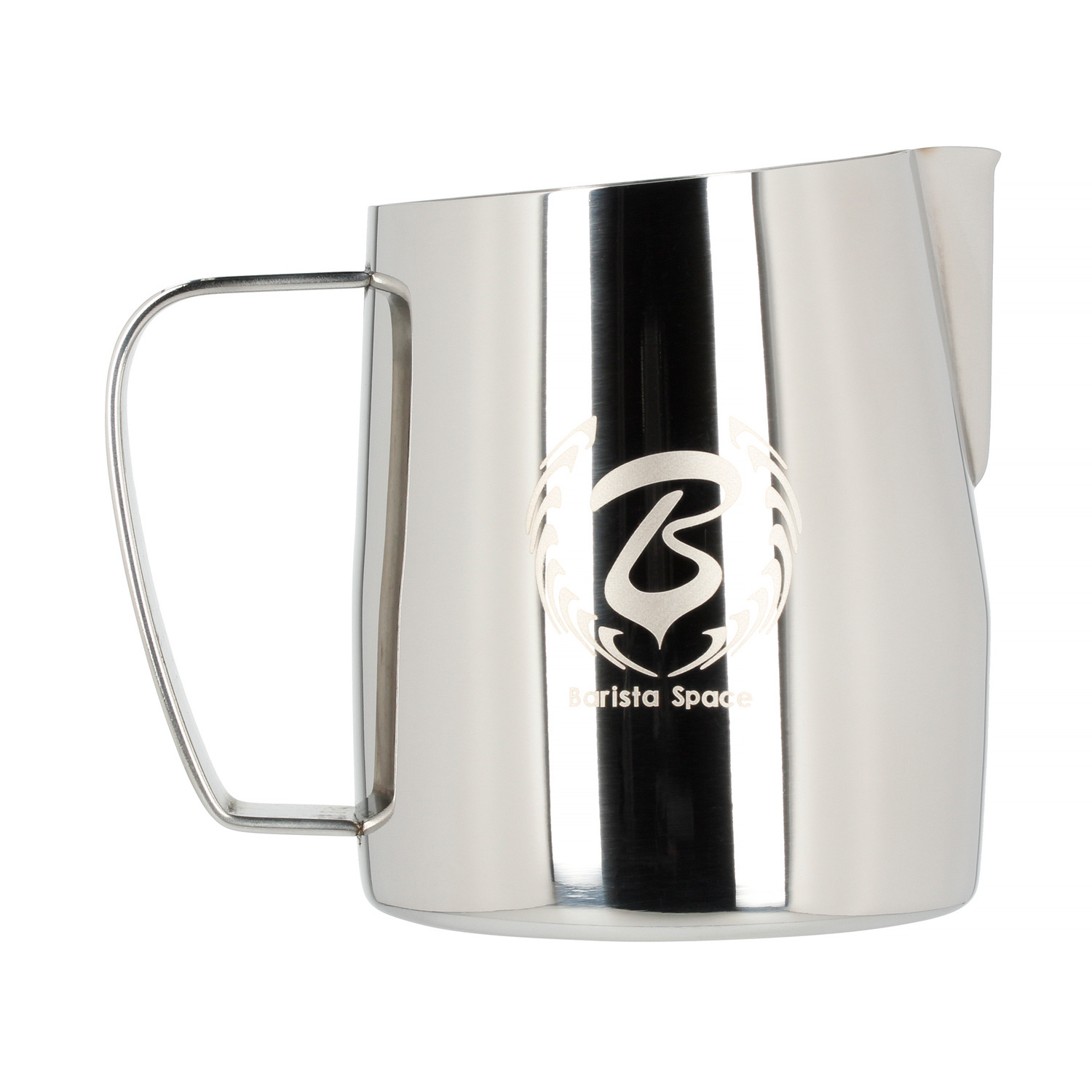 Barista Space - 450 ml Polished Silver Milk Jug