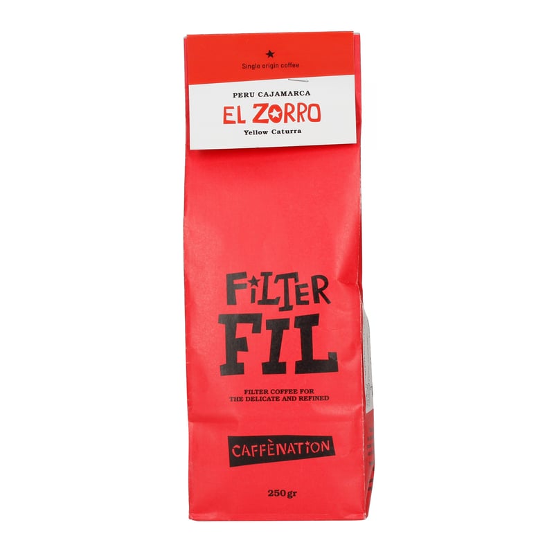 Caffenation - Peru El Zorro Natural Filter 250g