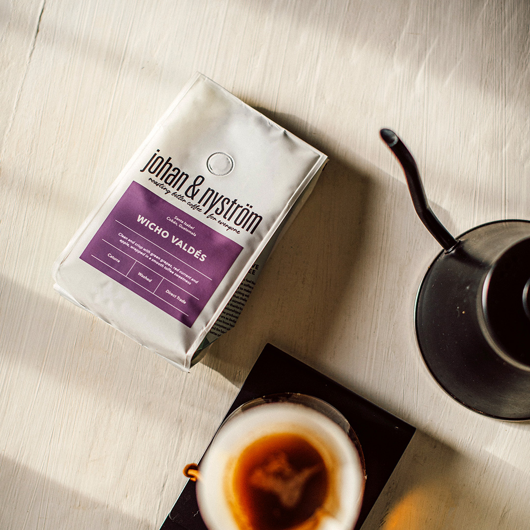 Johan & Nyström - kawa ziarnista Gwatemala Wicho Valdes Cattura Washed Filter 250 g