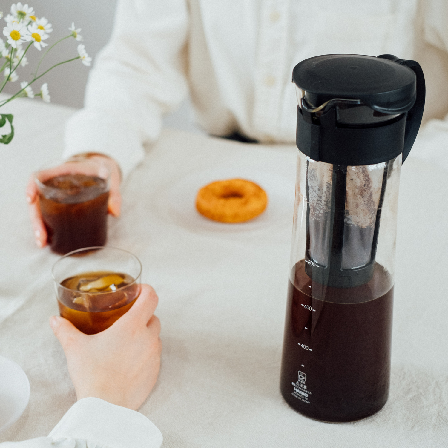 Hario - Mizudashi Coffee Pot Black