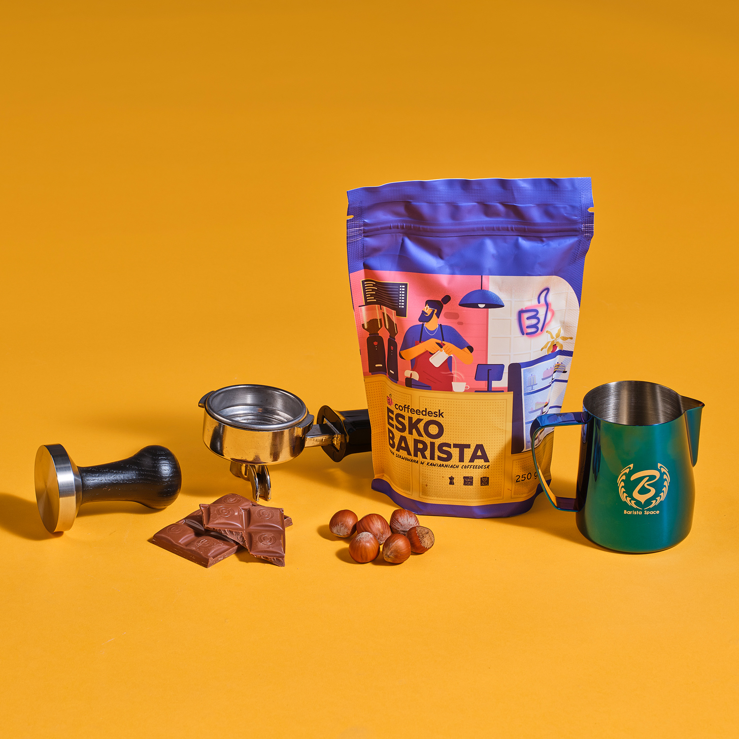 Coffeedesk - kawa ziarnista Esko Barista Brazylia Espresso 250 g