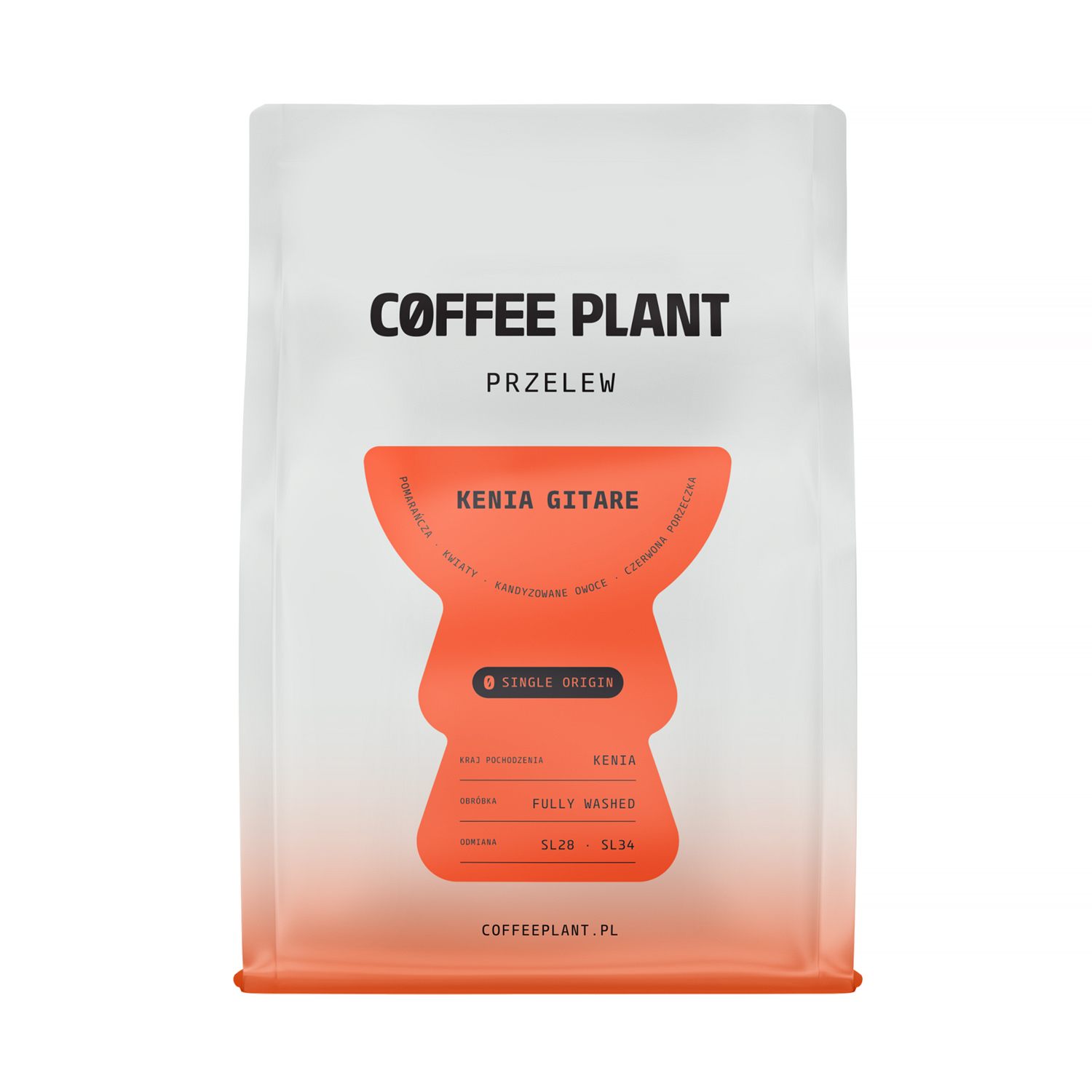 COFFEE PLANT - kawa ziarnista Kenia Gitare Washed Filter 250 g
