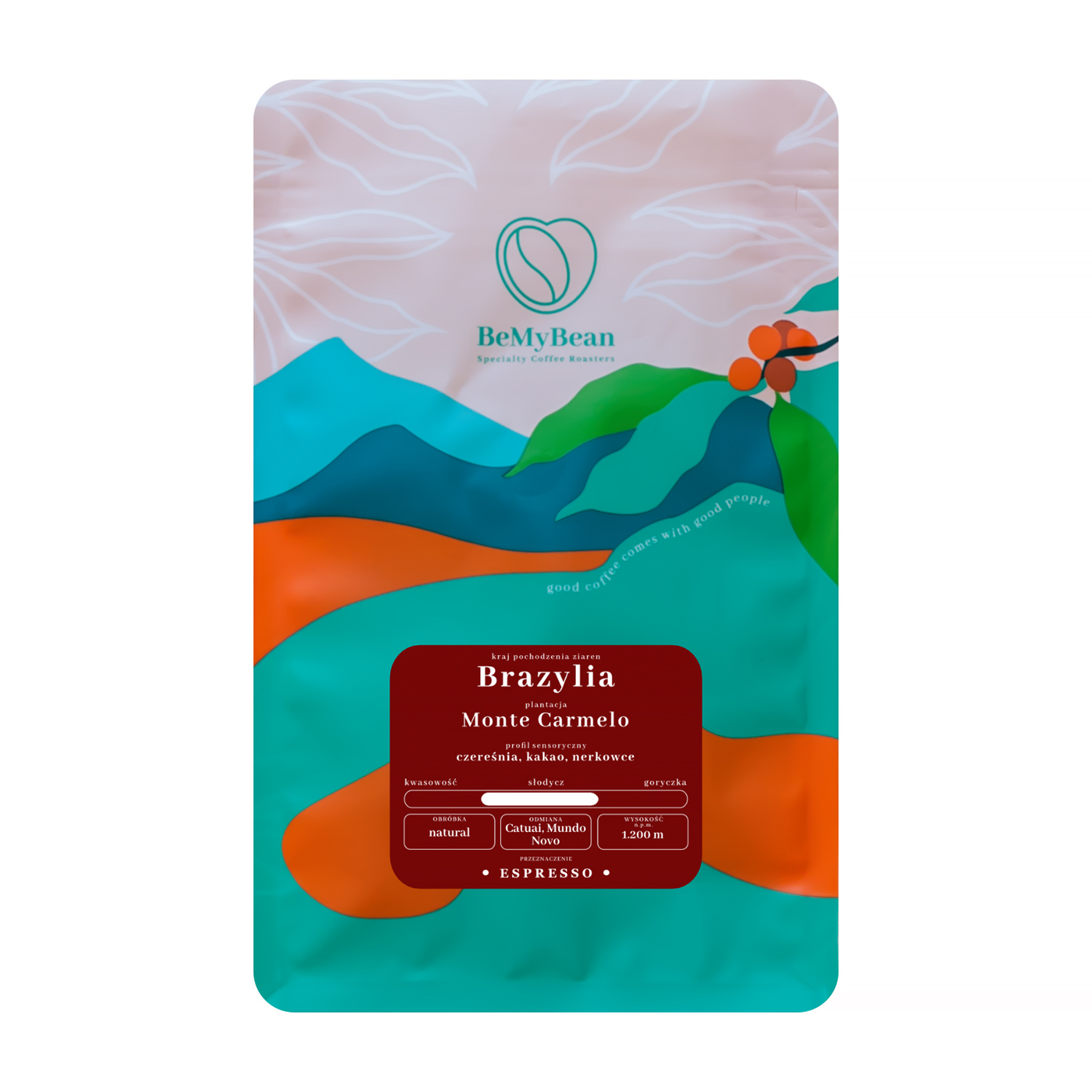 BeMyBean - Brazil Monte Carmelo Natural Espresso 1kg