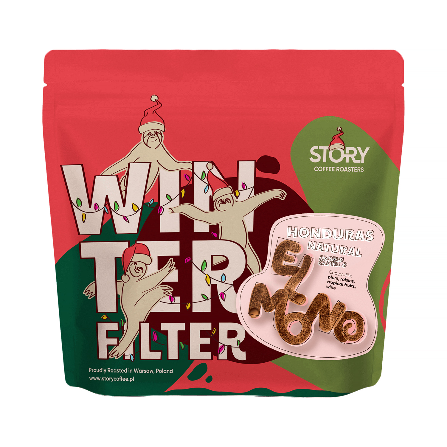 Story Coffee Roasters - kawa ziarnista Honduras Finca El Mono Natural Filter 250 g