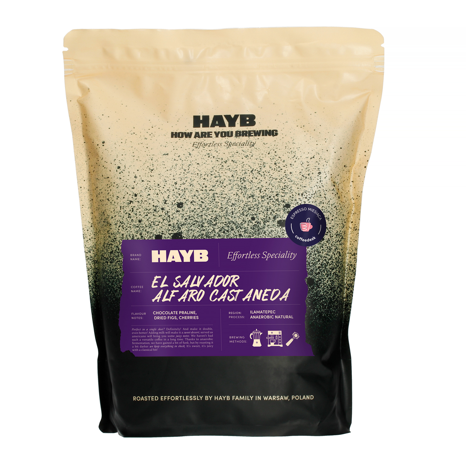 HAYB - Salwador Alfaro Castaneda Espresso 1kg