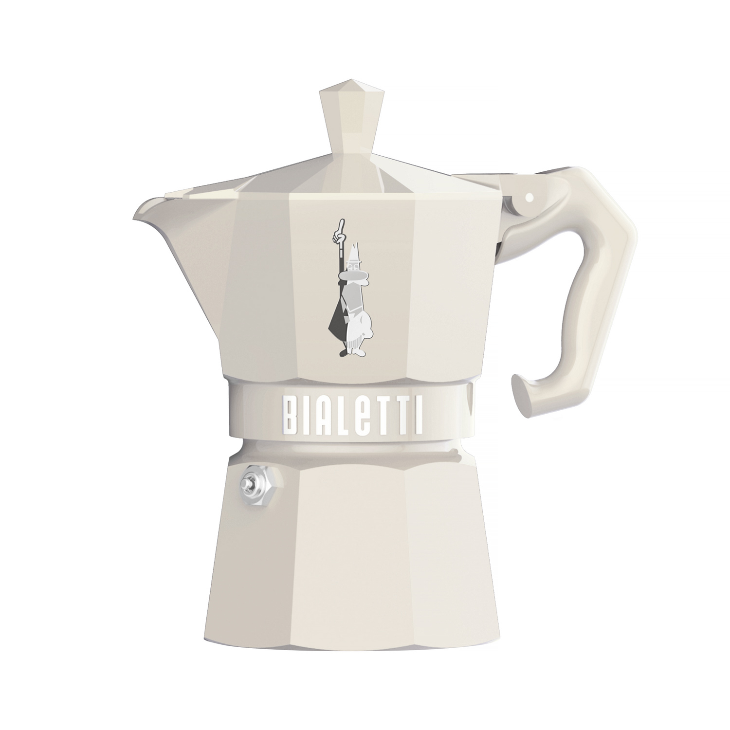 Bialetti - Exclusive - Moka Express 3tz Kremowa