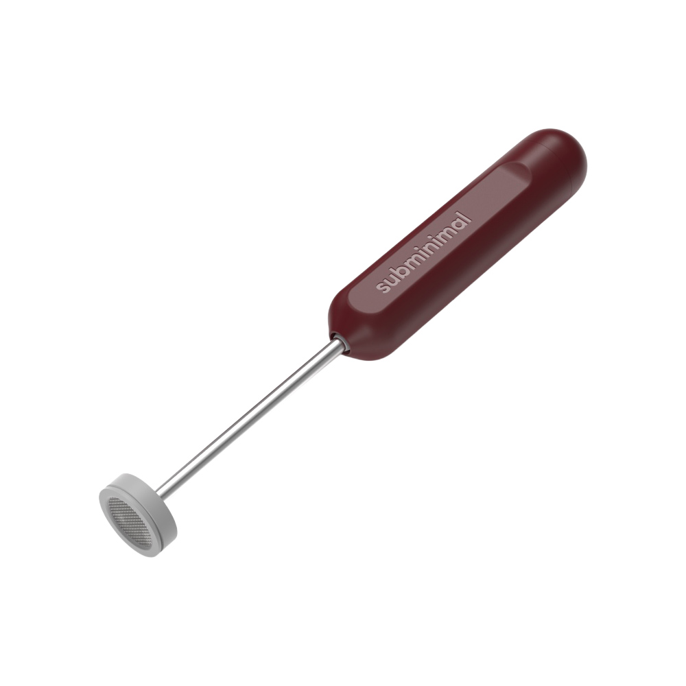 Subminimal - Manual Milk Frother NanoFoamer GO Cabernet 