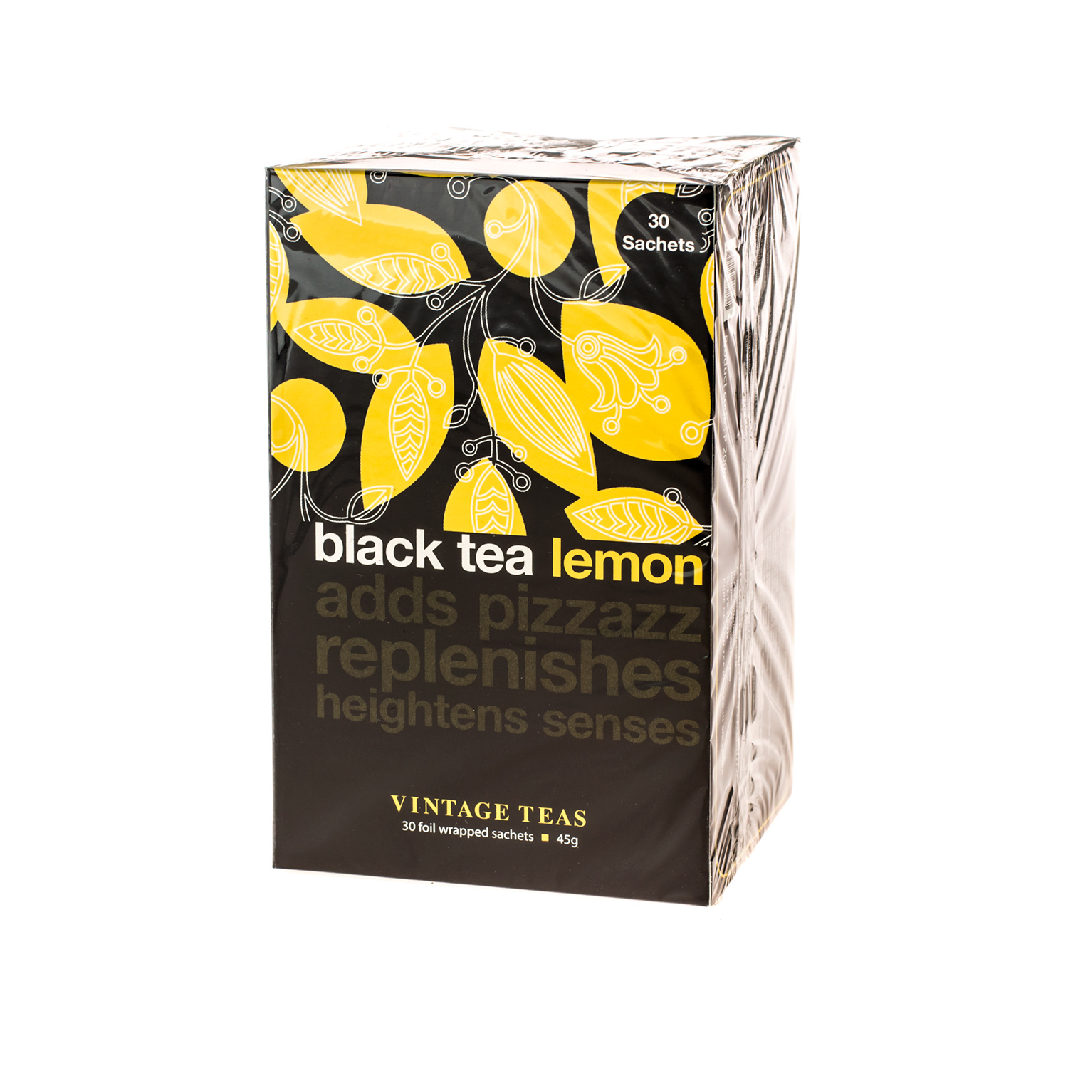 Vintage Teas Black Tea Lemon - 30 teabags