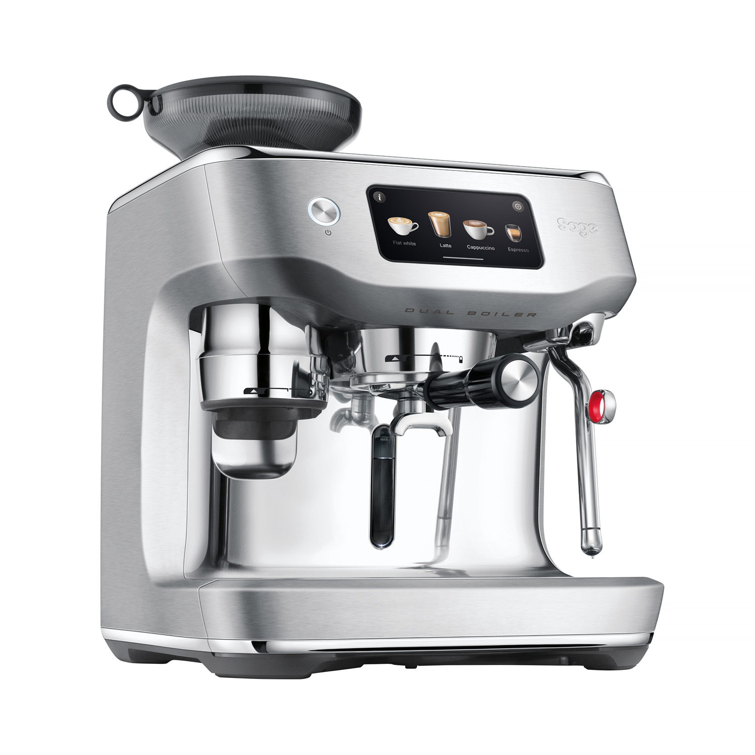 Sage - Oracle Dual Boiler - Ekspres ciśnieniowy SES995BSS - Stalowy