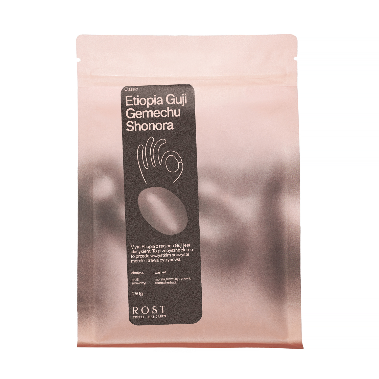 ROST - kawa ziarnista Etiopia Guji Gemechu Shonora Washed Filter 250 g