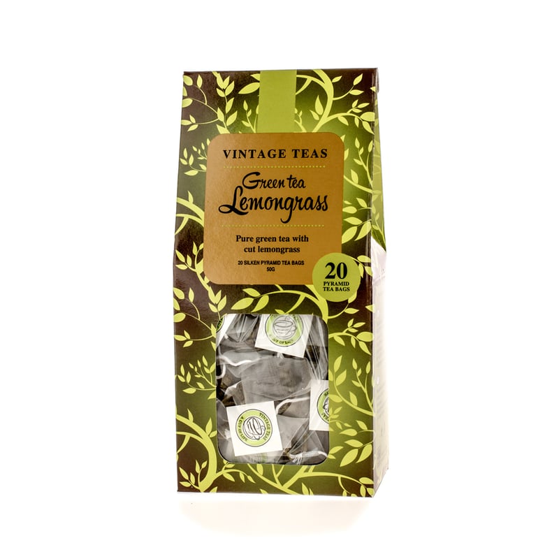 Vintage Teas Green Tea Lemongrass - 20 teabags