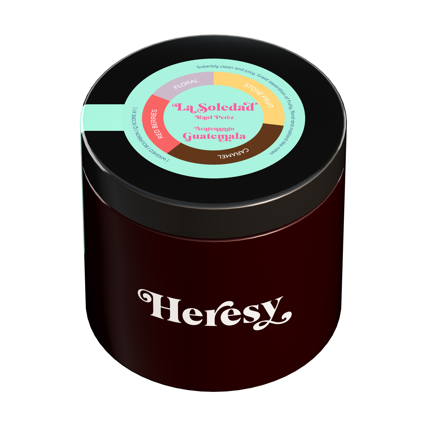 Heresy - kawa ziarnista Gwatemala La Soledad Washed Filter 252 g