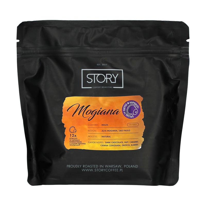 Story Coffee -  Brazil Mogiana - 12 Capsules (outlet)
