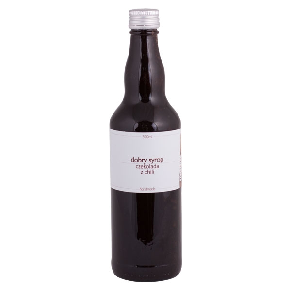 Mount Caramel Dobry Syrop / Good Syrup - Chocolate with chilli 500 ml