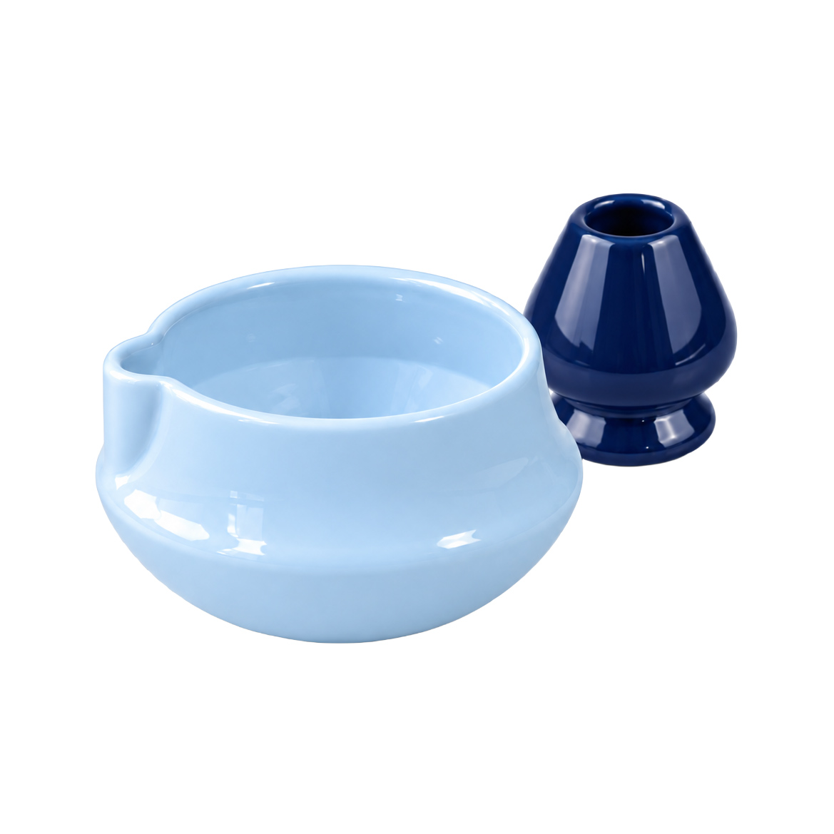 NOT.BAD - Matcha Set BAD BLEND blue and navy 600 ml