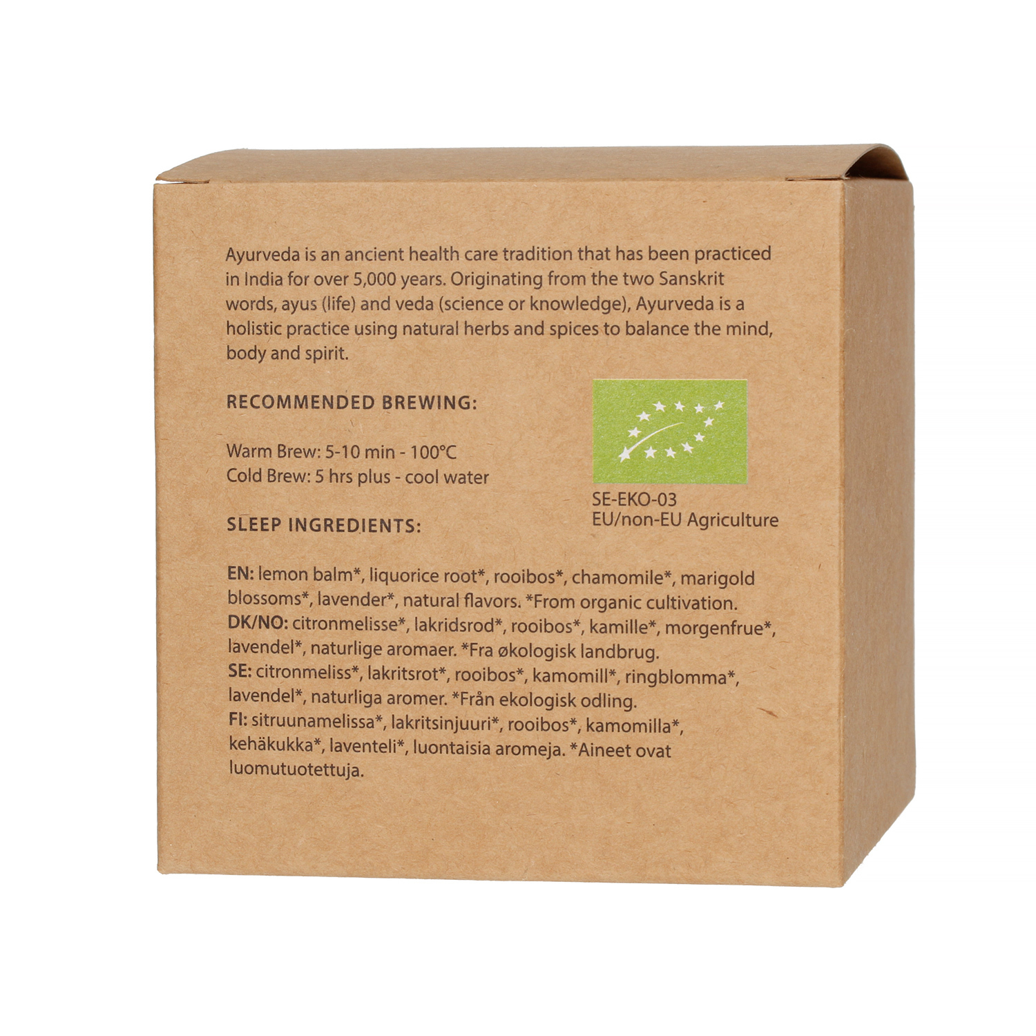 Teministeriet - Ayurveda Sleep Organic - Herbata sypana 50g